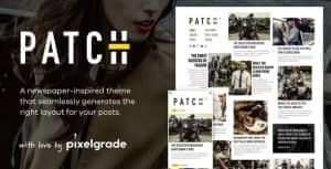 Patch – Unconventional Newspaper-Like Blog Theme