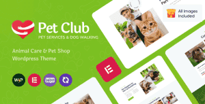 Pets Club – Pet Care WordPress Theme + Shop