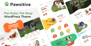 Pawsitive – Pet Care & Shop WordPress Theme