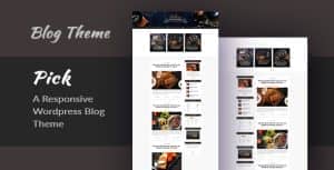 Pick – A Responsive WordPress Blog Theme