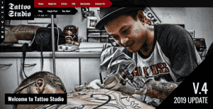 Tattoo Studio – Responsive WordPress Theme