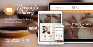 Jeremy’s Pottery – Ceramics WordPress Theme