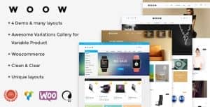 WOOW – Responsive WooCommerce Theme