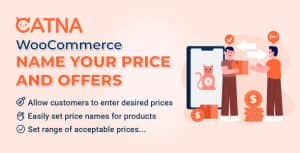 Catna – WooCommerce Name Your Price and Offers