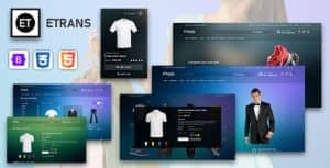 eTrans – eCommerce HTML Template