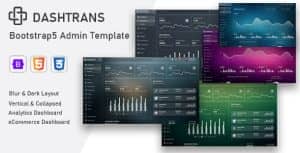 Dashtrans – Bootstrap5 Admin Dashboard Template