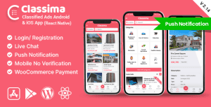 Classima – Classified ads Android & iOS App