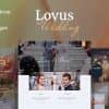 Lovus – Responsive HTML Wedding Template