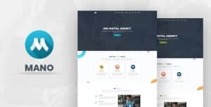 Mano – One Page Parallax