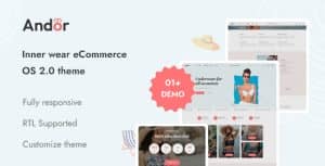 Andor – The Inner Wear Product Shopify Theme