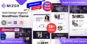 Mizox – Agency WordPress Theme