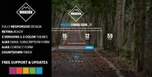 MODERN Coming Soon HTML Template V3