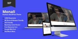 Monali – Business Agency WordPress Theme