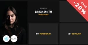 Moscow – Personal Portfolio React NextJS Template
