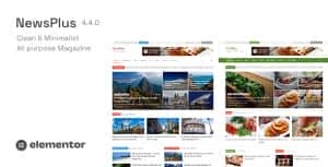 NewsPlus – News and Magazine WordPress theme
