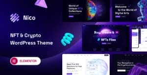Nico – Creative & NFT-affiliate WordPress Theme