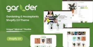 Garder – Gardening & Houseplants Shopify 2.0 Theme