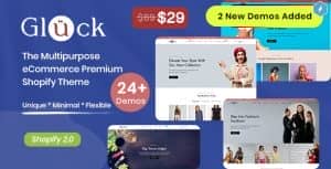 Gluck – Multipurpose eCommerce Shopify 2.0 Theme