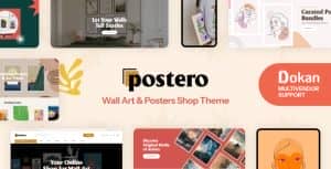 Postero – Wall Art & Poster WooCommerce Theme