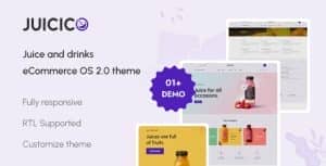 Juicico – The Juice & Drink Ecommerce Shopify Theme