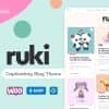 Ruki – A Captivating Personal Blog Theme