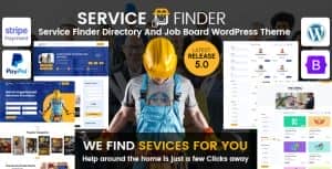 Service Finder – Directory and Job Board WordPress Theme
