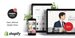 Negan – Clean, Minimal Shopify Theme
