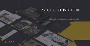 Solonick – Creative Responsive Personal Portfolio