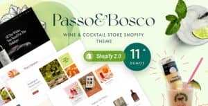 Passo Bosco – Wine Shop and Planter Store Shopify Theme