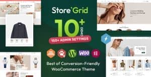 StoreGrid – Fashion & Multipurpose WooCommerce Theme
