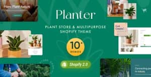 Planter – Multipurpose Sections Shopify Theme
