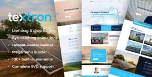 Textron – Industrial WordPress Theme + WooCommerce Shop