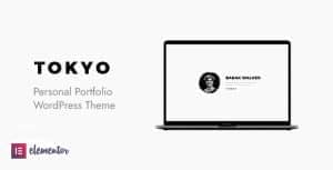 Tokyo – Personal Portfolio WordPress Theme