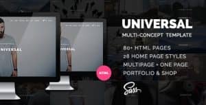 Universal – Smart Multi-purpose html5 template
