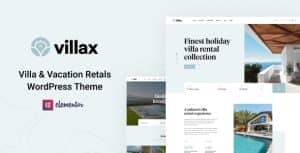 Villax – Villa & Vacation Rentals WordPress Theme