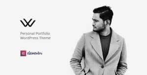 Waxon – Personal Portfolio WordPress Theme
