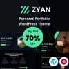 Zyan – Personal Portfolio WordPress Theme