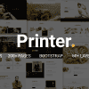 Printer – Responsive Multi-Purpose HTML5 Template