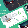 Ryan Tailwind CSS CV/Resume Vue NuxtJS Template