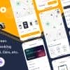 Car Rental and Taxi Booking Mobile App PWA HTML Template – Taxigo