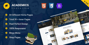 Academics – Education HTML Template