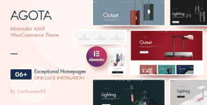 Agota – WordPress WooCommerce Elementor Theme