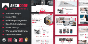Archcode – Architect Design WordPress Theme