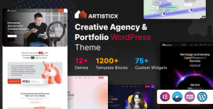Artisticx – Creative Agency WordPress Theme