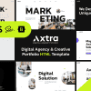 Axtra – Digital Agency Portfolio Template