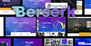 Berserk – Elementor Business Portfolio Corporate eCommerce Shop WordPress theme