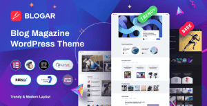 Blogar – Blog WordPress Theme