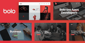 Bolo – Creative Onepage Multipurpose Website Template