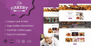Cakeryshop – Cake Bakery WordPress Theme