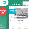 Chisfis – Online Booking NextJs React Template